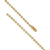 Brass Plated 2.3mm 30" Neck Chain - 100 pack